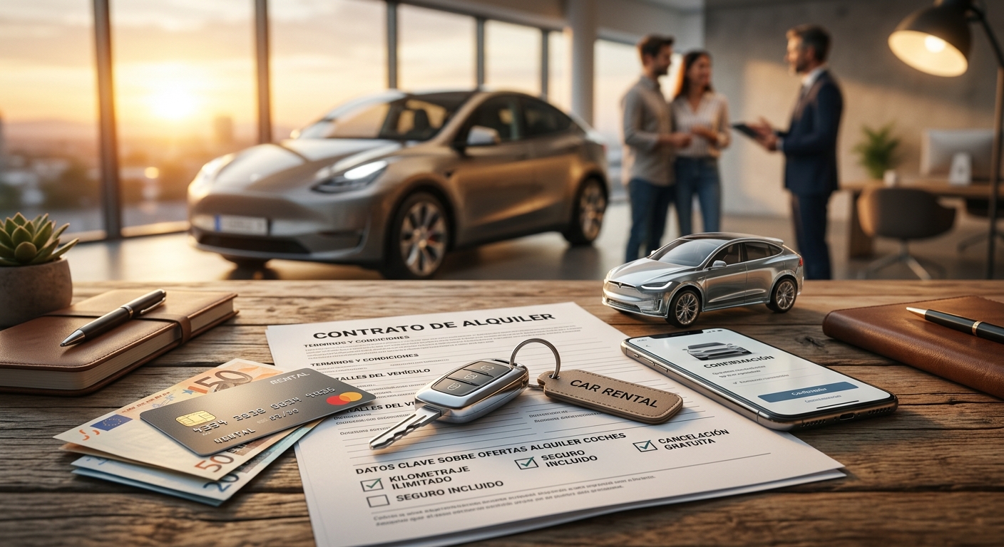 datos clave sobre ofertas alquiler coches